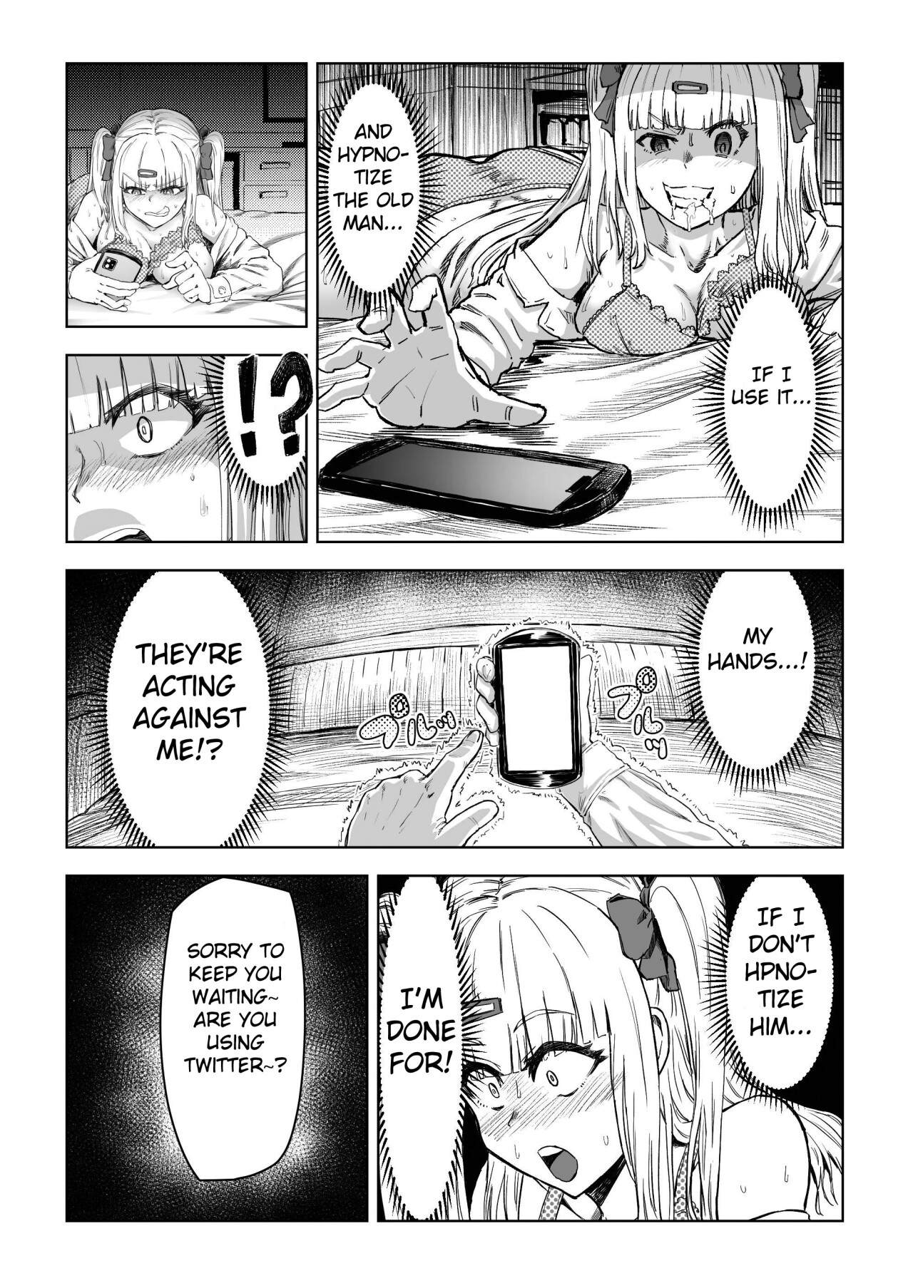 Hentai Manga Comic-A Gyaru Tried Using Hypnosis But it Backfired on Her-Read-18